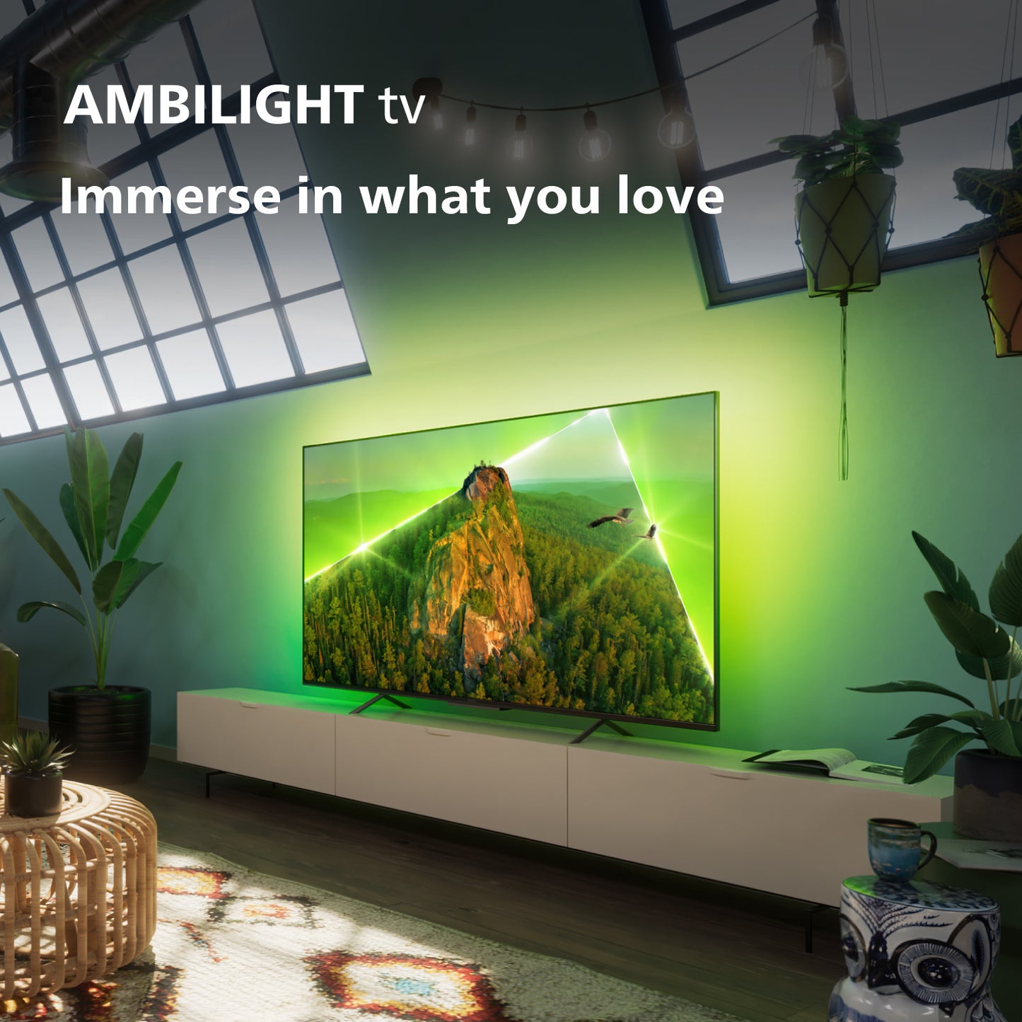 Philips LED 43PUS8108 4K Ambilight-TV