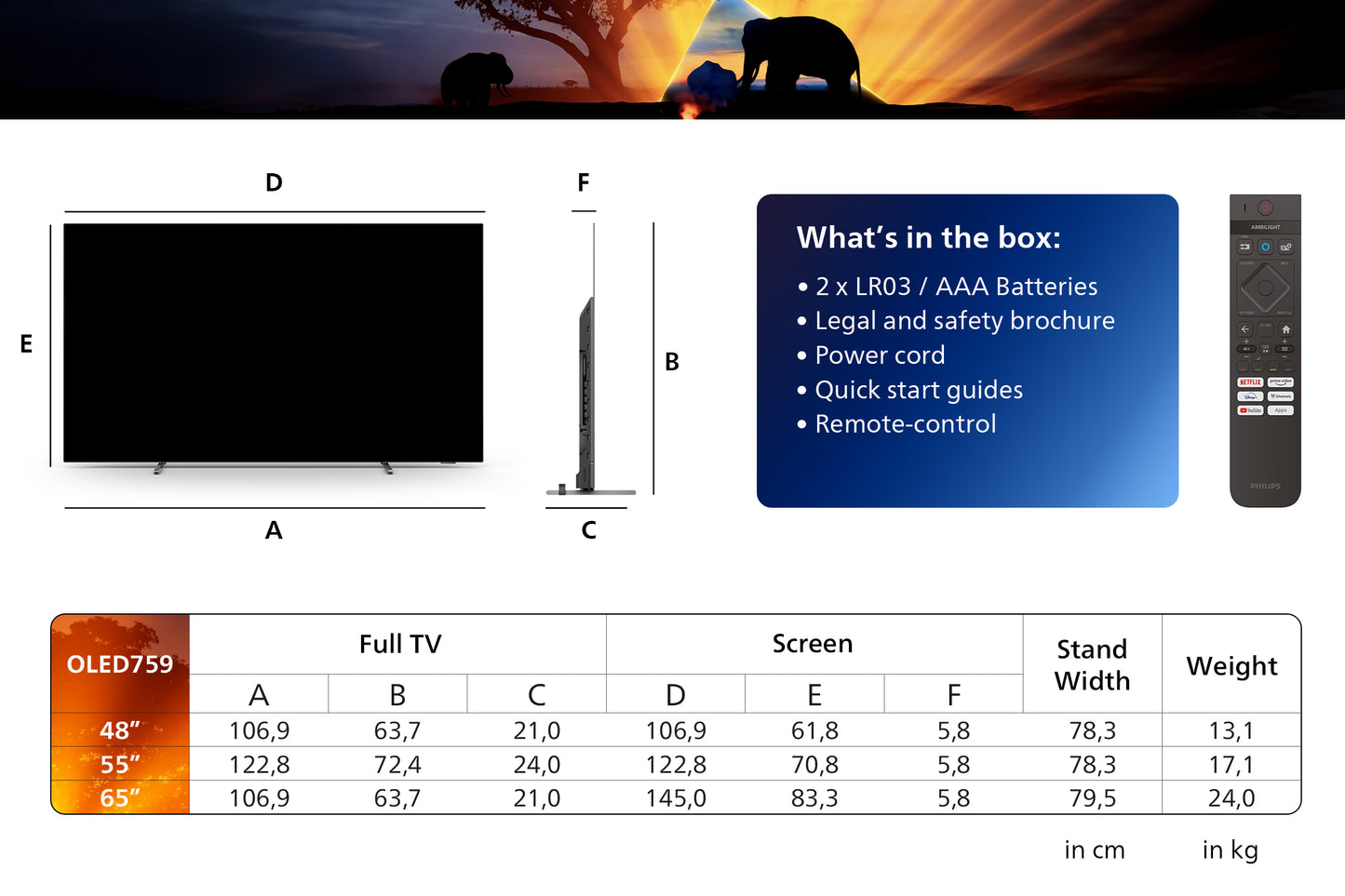 Philips 48OLED759/12